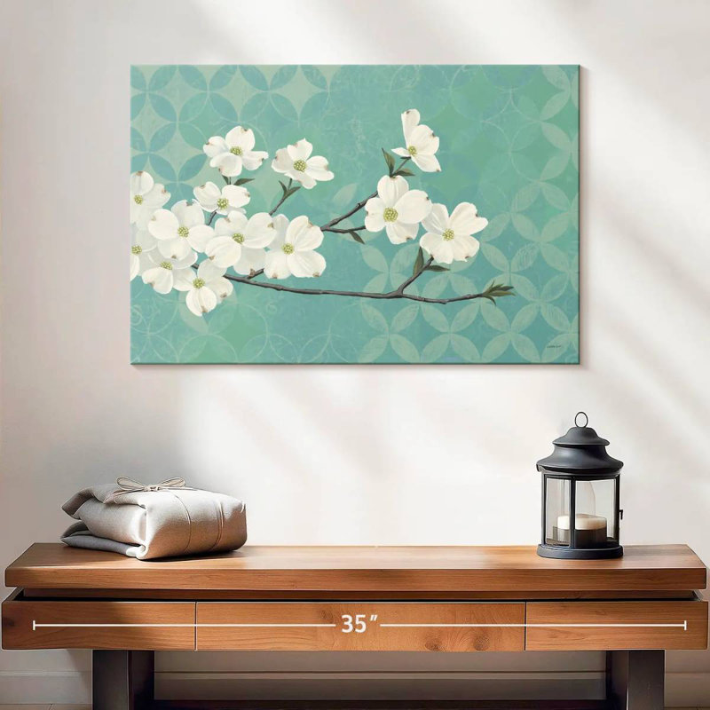 Harnek Dogwood Blossoms, H 16 po x l 24 po