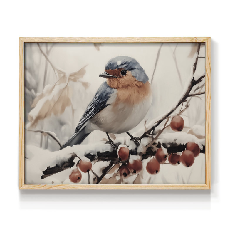 «Chirstmas Art-MI», reproduction encadrée, H 8 po x l 10 po, Naturel