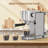 MOOSOO Stainless Steel Espresso Machine, 20 Bar Espresso Machine with Milk Frother Steam Wand