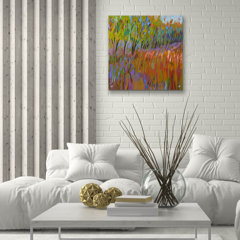 "Pastoral XVII" par Jane Schmidt, H 24 po x l 24 po x P 0,2 po