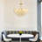Janyria 8 - Light Dimmable Tiered Chandelier