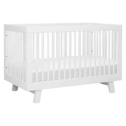 Babyletto 28 x 35.8 Modern Pure Core Cotton Midi Crib Mattress in White