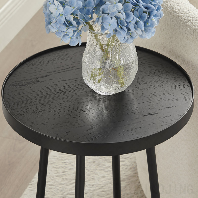 Ranlo Modern Round Accent Table