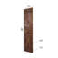 Porte de grange pliante en bois massif de style K avec trousse de quincaillerie - assemblage requis-108658298-101127220