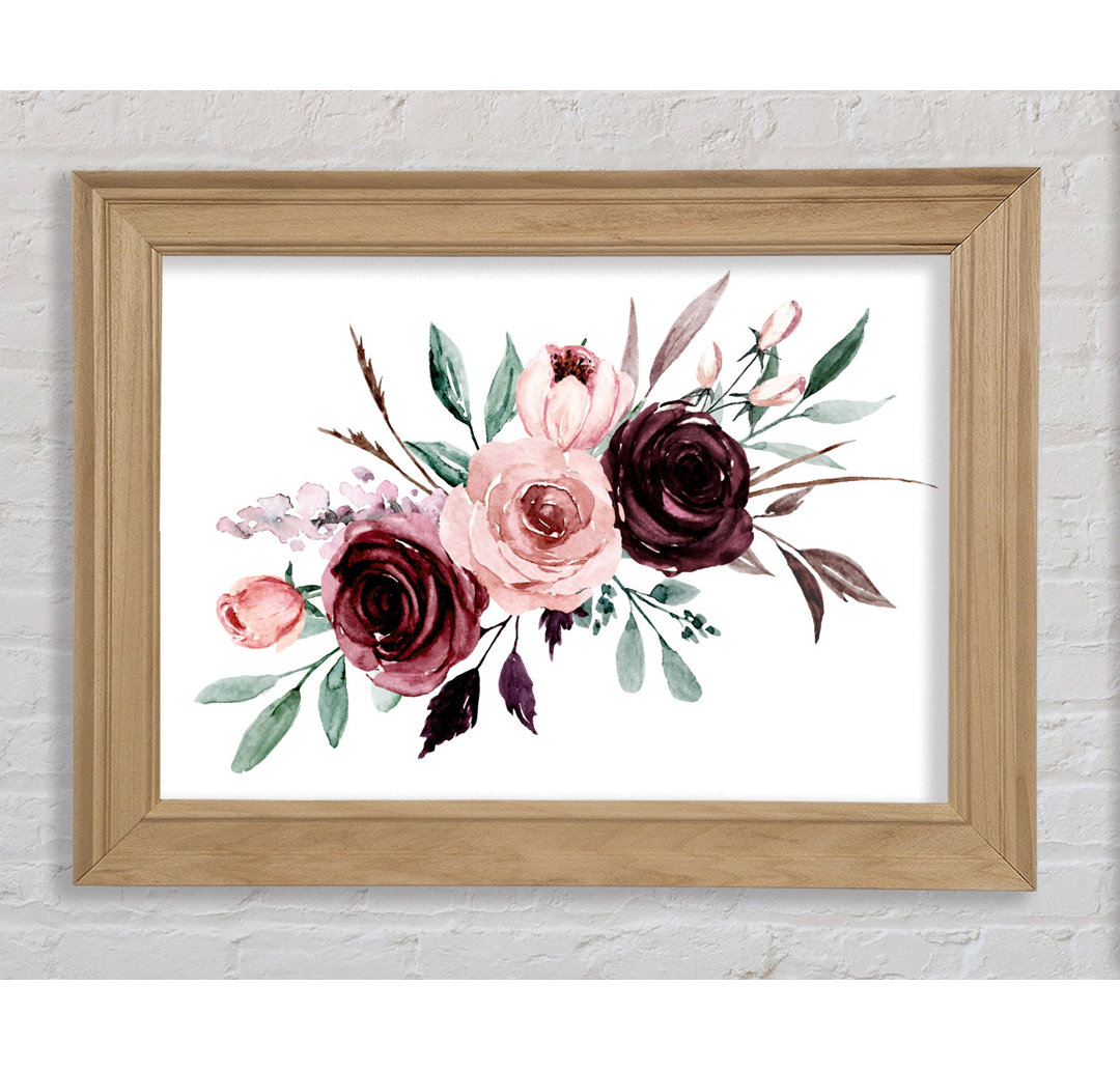 Trio Of Lovely Roses - Einzelner Bilderrahmen Kunstdrucke