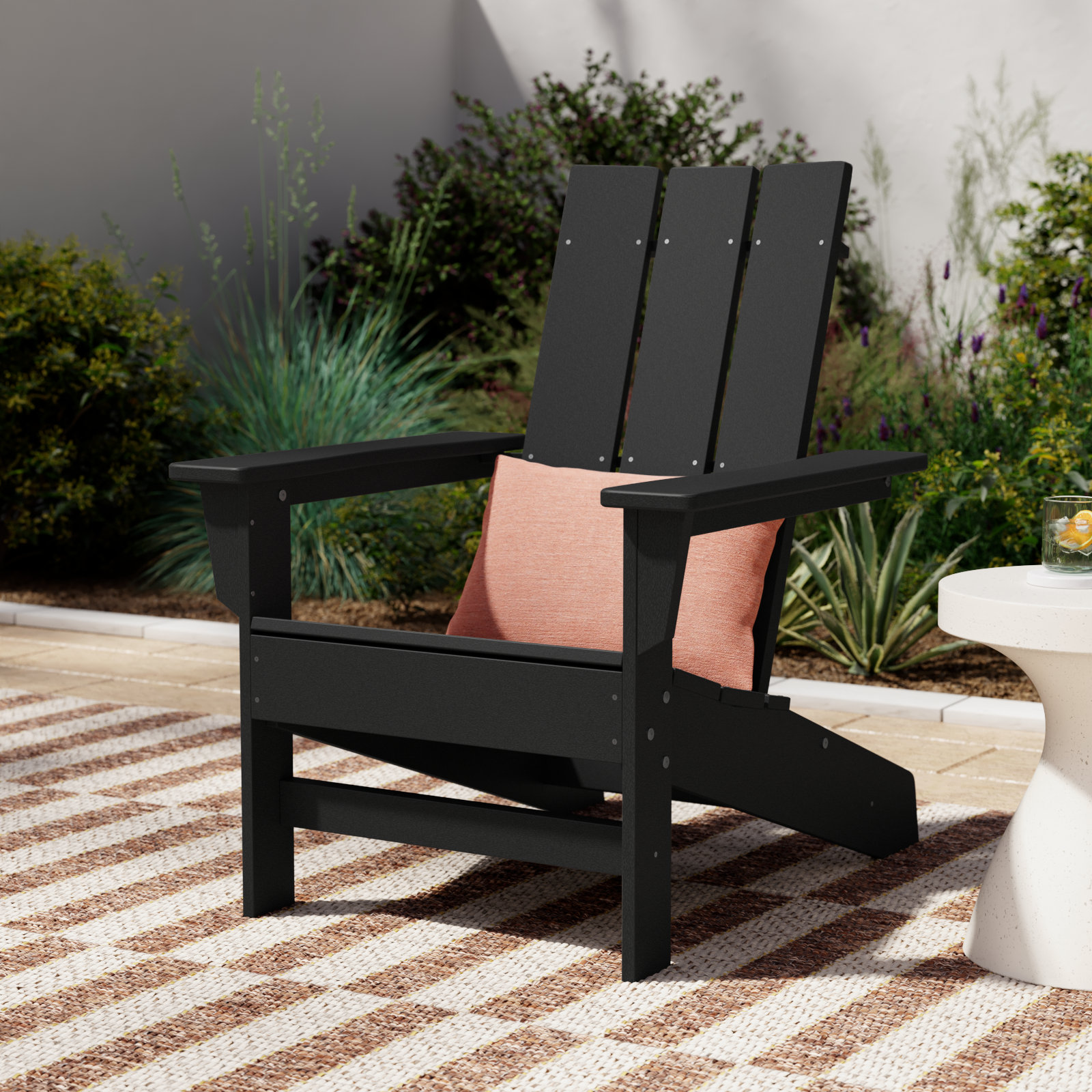 Ratcliff Adirondack Chair, Black