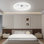 Ventilateur de plafond encastré à intensité variable 18 po avec lumières DEL