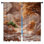 Rideaux de fenêtre de paysage d'automne obscurcissant et obscurcissant - 2 panneaux