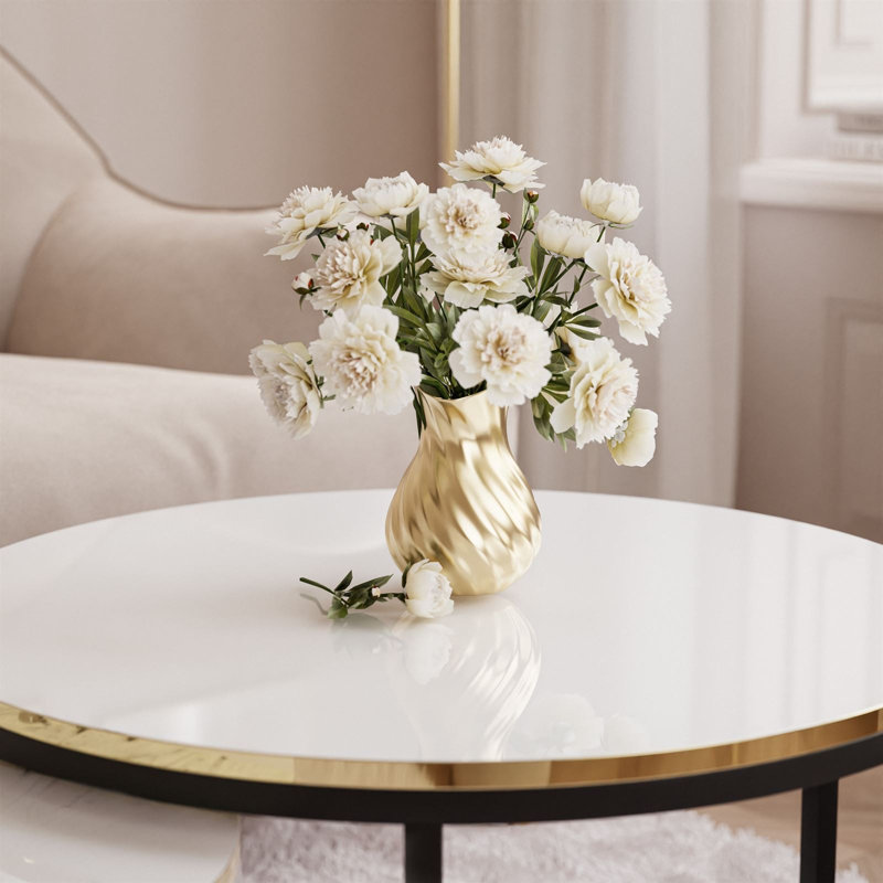Nettinne Base Coffee Table, Black
