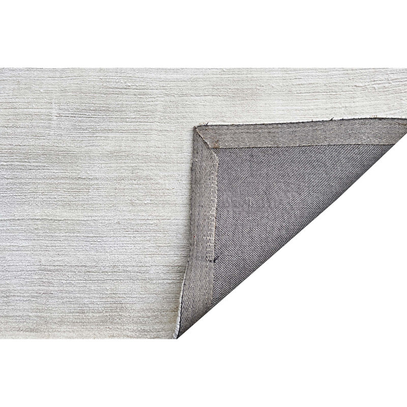 Area Rug in Light Gray, Rectangle 8' x 10'