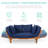 Bettysue 28.5'' Upholstered Futon And Mattress
