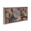 Cadre flottant Bird Sanctuary, tons de terre, design par Lori Mosley