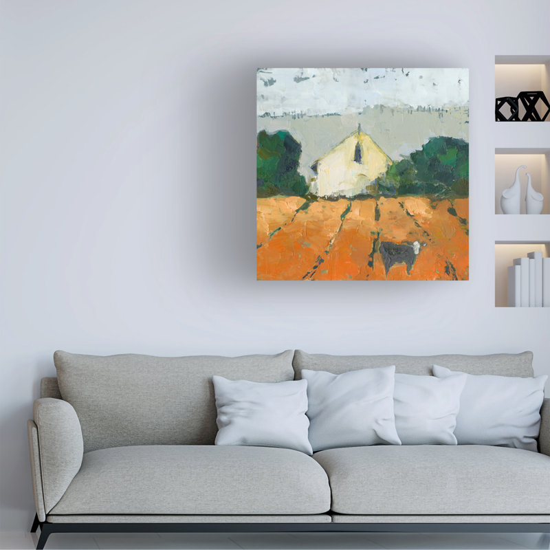 Art sur toile Sue Jachimiec, H 14 po x l 14 po x P 2 po