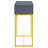 Grey Entryway Console Table With Two Drawers - , Modern Delicate Interior Style Bold Gold Base And Geometric Stripe In Drawer Storage Option, Construction, Design Diagonal Stripes-1655179665