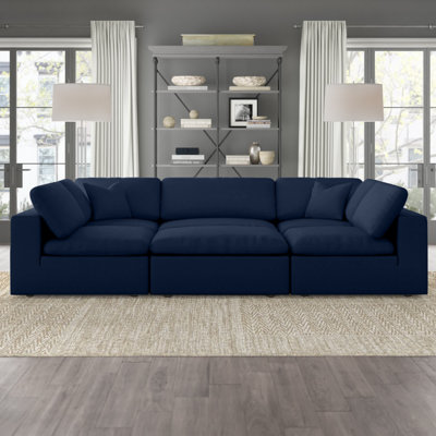 Burrows Upholstered U-Shaped Sectional Reversible