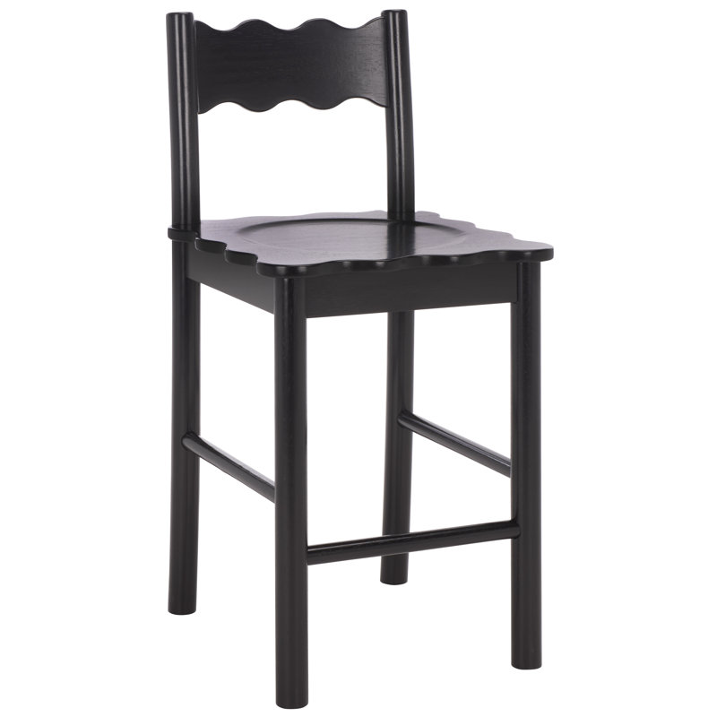 Chaise de comptoir Nolly, Noir