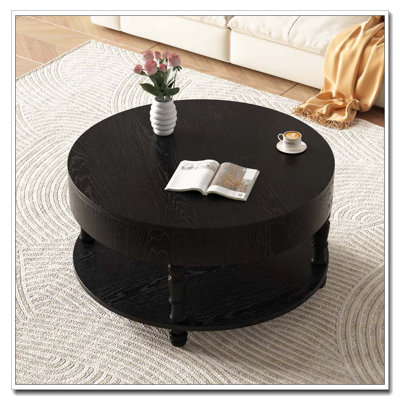 Table basse 31,5 "avec rangement et compartiment caché