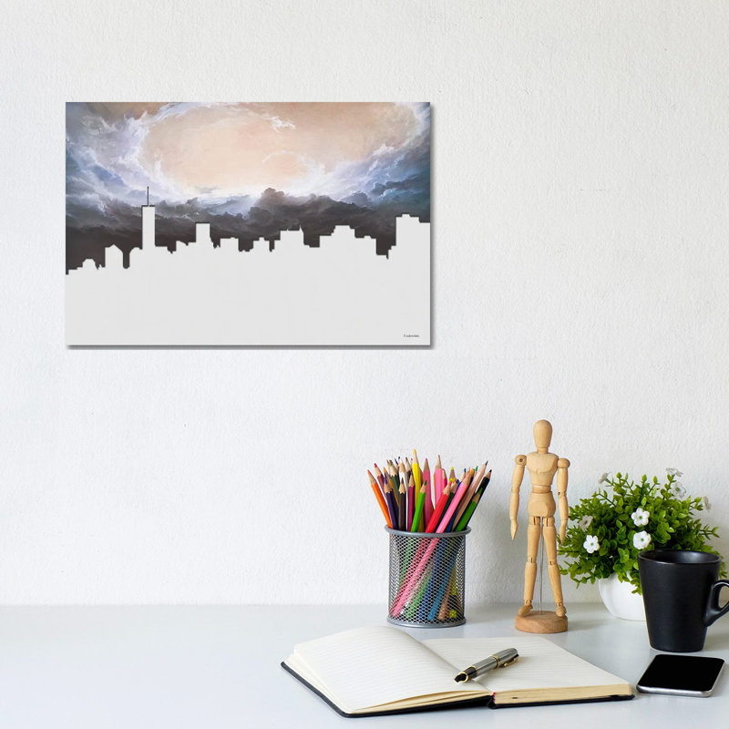 Silhouette by Underdott Art - Wrapped Canvas Print, 20.32 cm H x 30.48 cm W