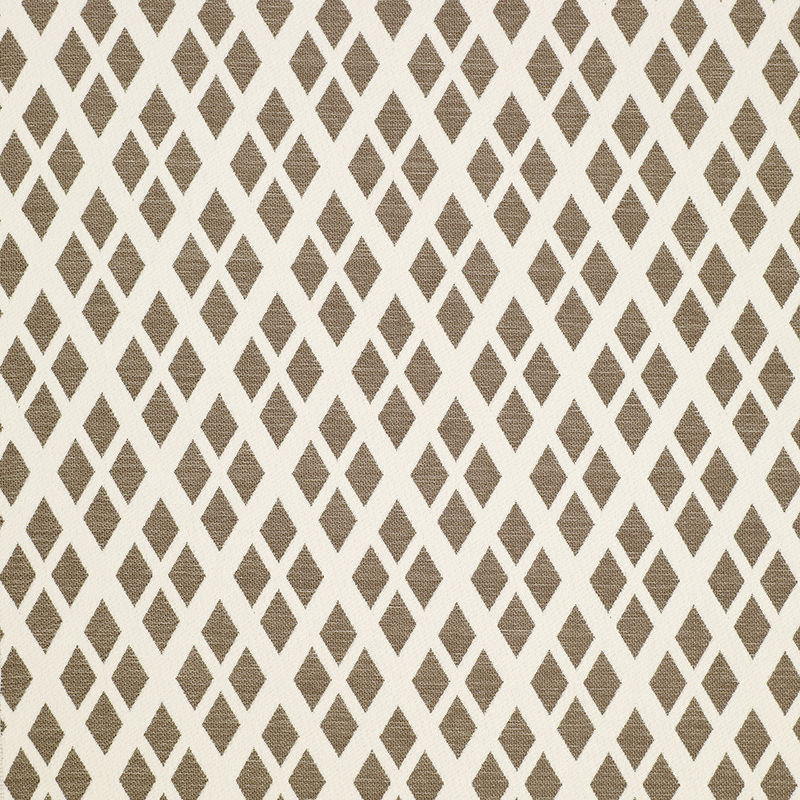 Tissu Whimsy Garden Goldeneye, Chocolat