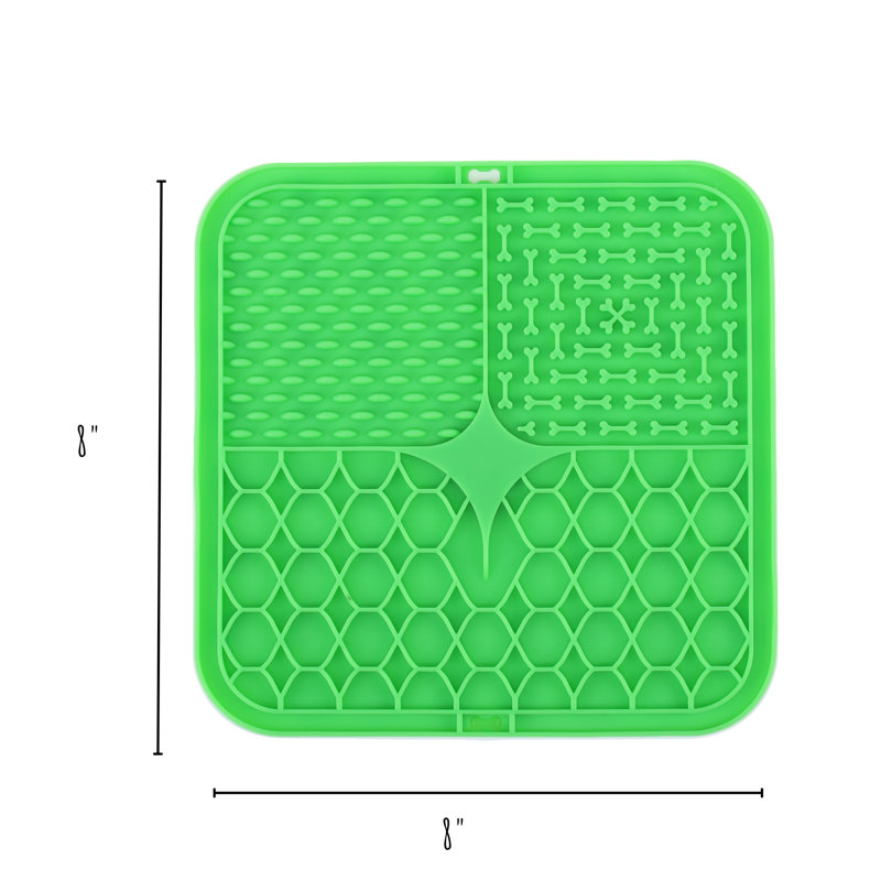 Tapis de silicone en silicone, Vert