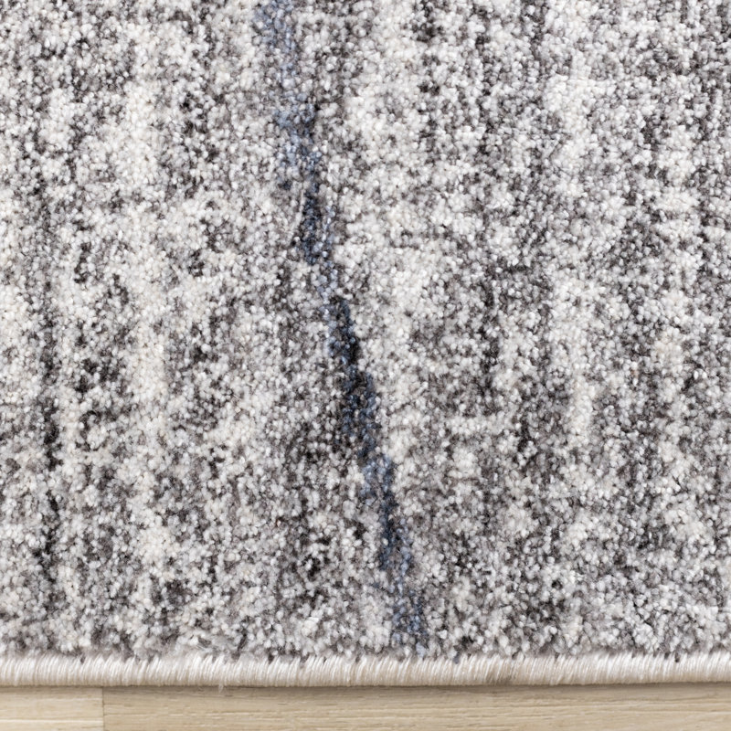 Tapis gris Mashunda, Rectangle 7 pi 10 po x 10 pi 2 po