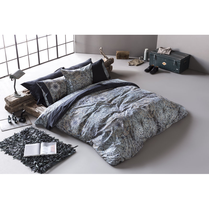 Bloomsbury Market Carollo Duvet Cover, Double Duvet Cover, Sand