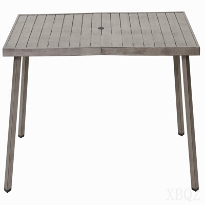 Outdoor Iron Dining Table – Weather-Resistant & Space-Saving For Patio Use