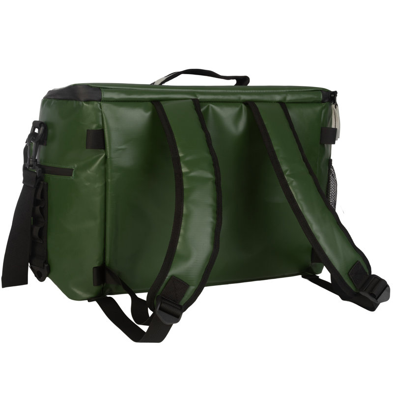 Glacière de kayak d'extérieur Wakeman - Glacière de pêche pour dossier - Sac isotherme résistant à l'eau - Temps de refroidissement de 8 à 12 heures - Accessoires de kayak