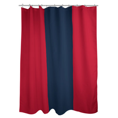 Striped Shower Curtain with Liner Included