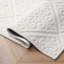 Austell Machine Woven Synthetic Area Rug in White-270629981