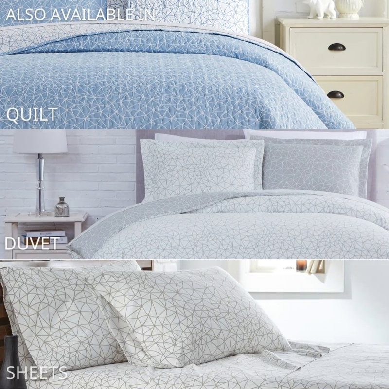 Taupe Reversible Microfiber King Down Alternative Comforter Set