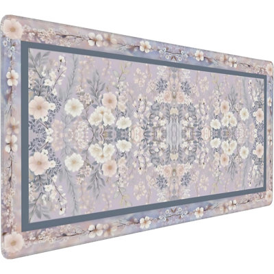 Tapis de bureau Floral Aesthetic Rose