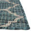 Tapis intérieur / extérieur à motif géométrique bleu sarcelle Annetrude-1186984093-1079331026