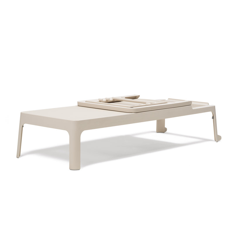 Plano Chaise Lounge , Beige