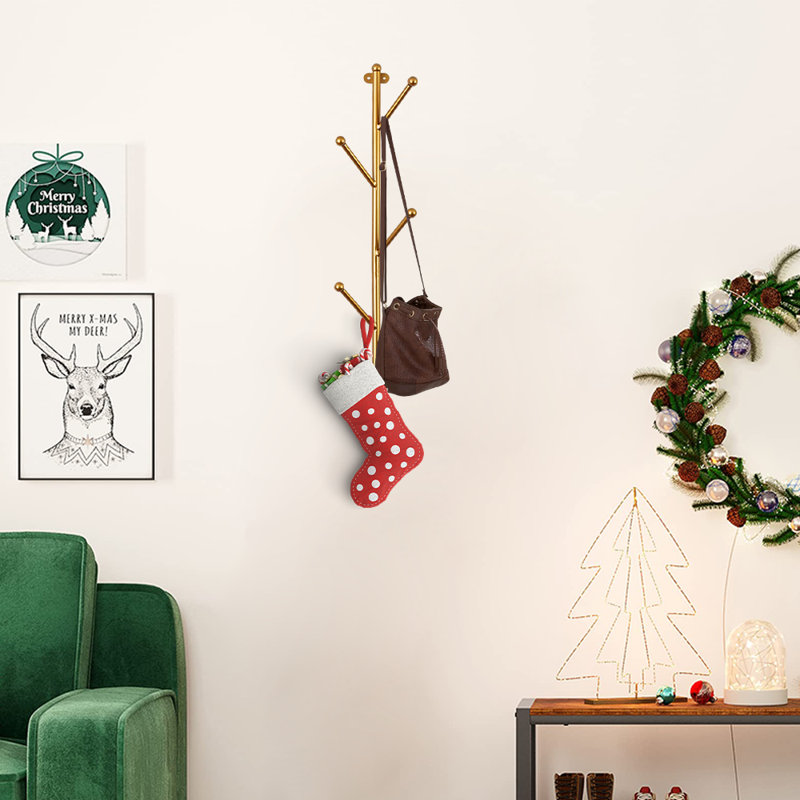 Vertical Wall Coat Rack
