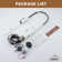 Willow 1.8 Flow Pull Down Sprayer Kitchen Faucet with Infrared Sensor Induction Function and Deck Plate