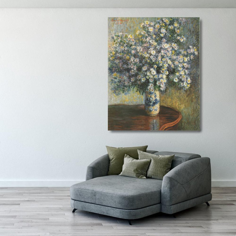 Asters, 1880, 34" H x 28" W