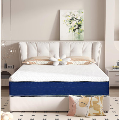 Gel Memory Foam Mattress Medium Firm Mattresses for Cool Sleep Relieving Pressure Relief CertiPUR-US Certified Mattress in a Box by Alwyn Home
