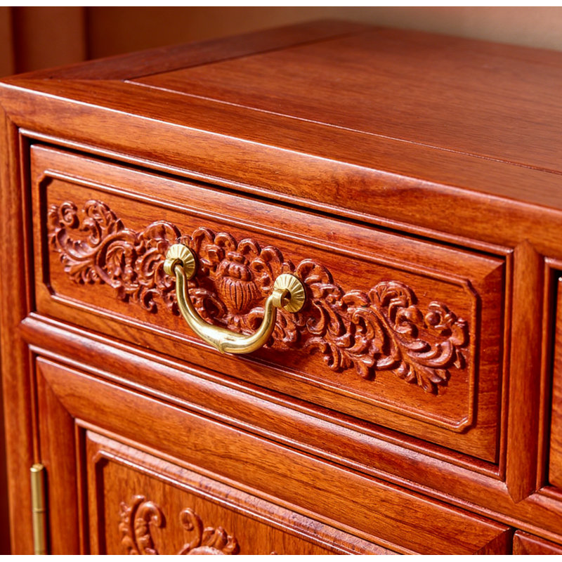 Buffet grande capacité de style rétro, Brown