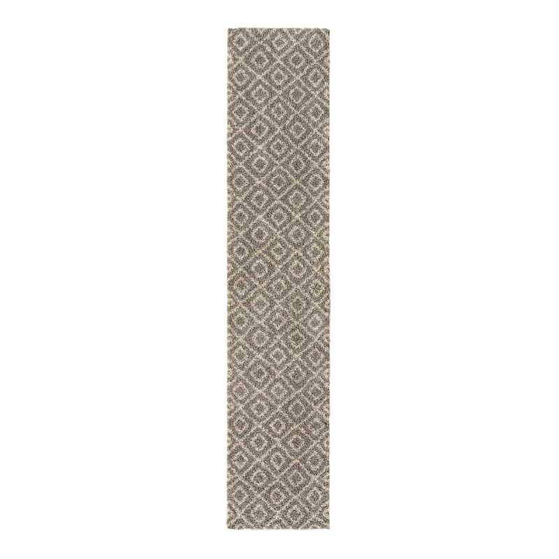 Azbill Geometric Indoor Rug, Runner 3'3" x 16'5"