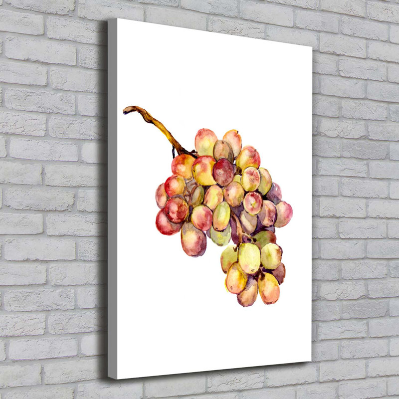 Grapes - Wrapped Canvas Print