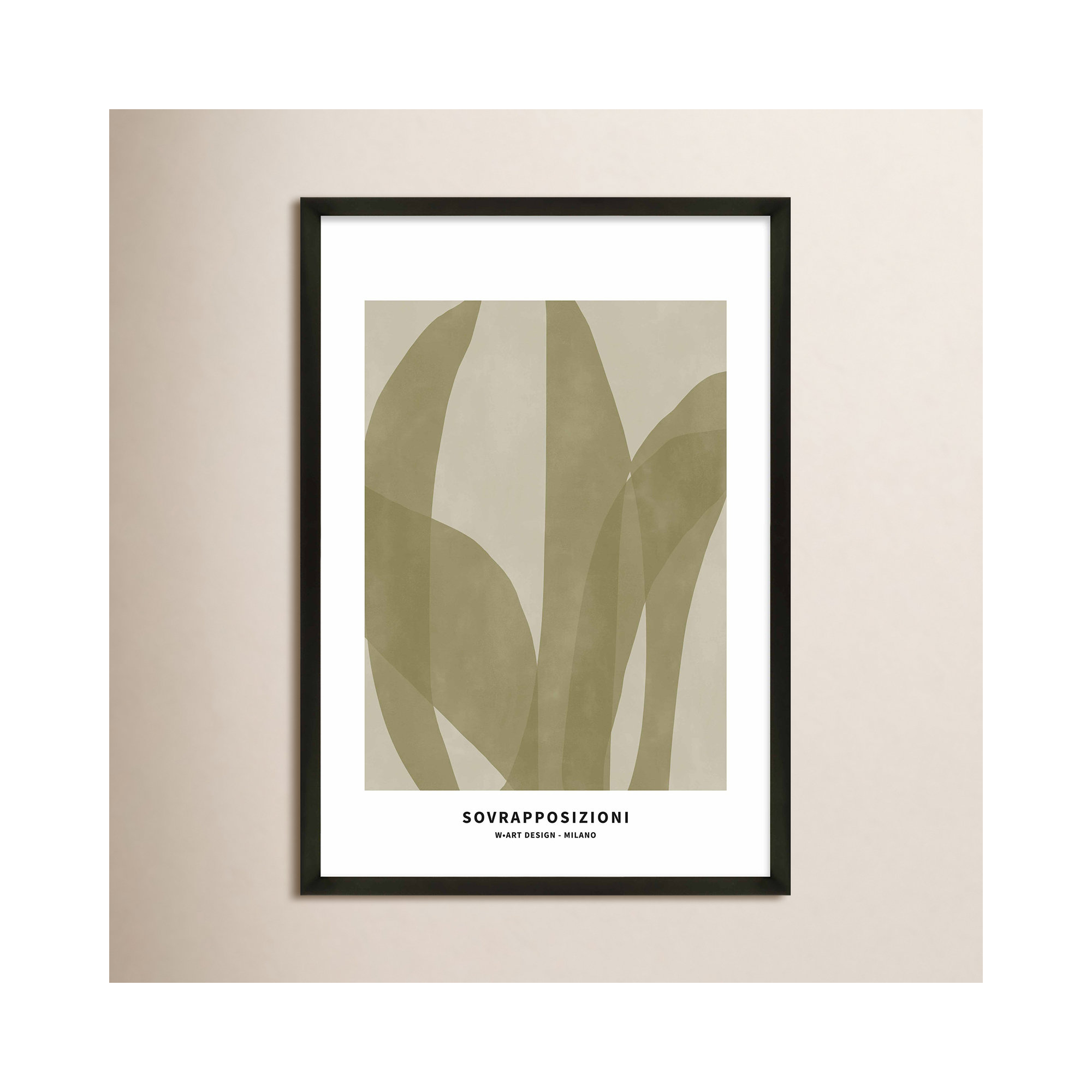 Marine Flora 3, Black, 50" H x 35" W x 1.25" D