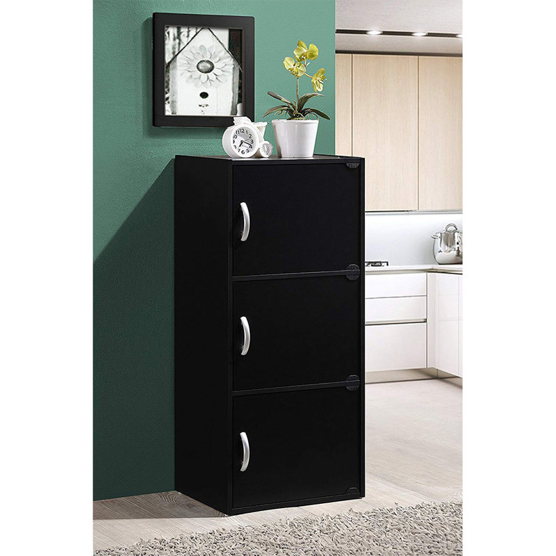Armoire de rangement à 3 tablettes 