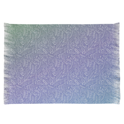 Tapis vert/mauve dégradé ditsy Mcguigan