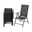 Fauteuil inclinable en métal pour l'extérieur
