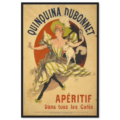 Quinquina Dubonnet Poster Canvas Nouveau Art Prints by Art Remedy
