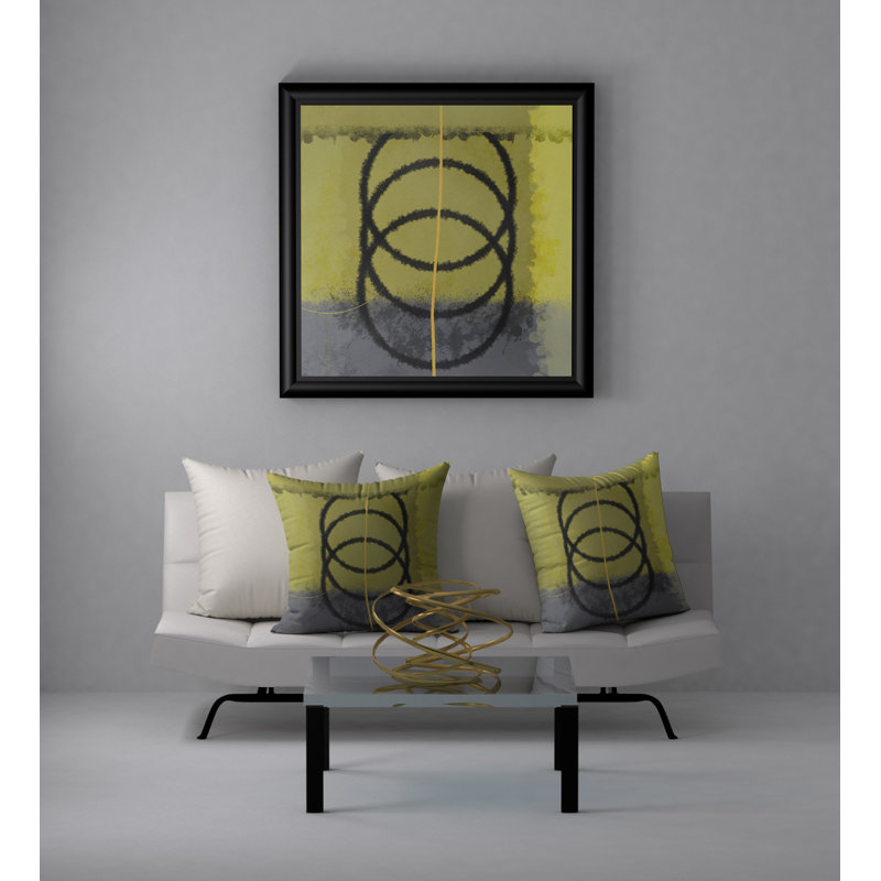  Housse et insert de coussin décoratif décoratif Out Out Glamour, H 24 po x l 24 po
