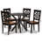 4 - Person Four Leg Dining Set-97030960-97030956