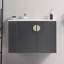 Base de meuble-lavabo simple mural 82 29,9 po 82-101092042