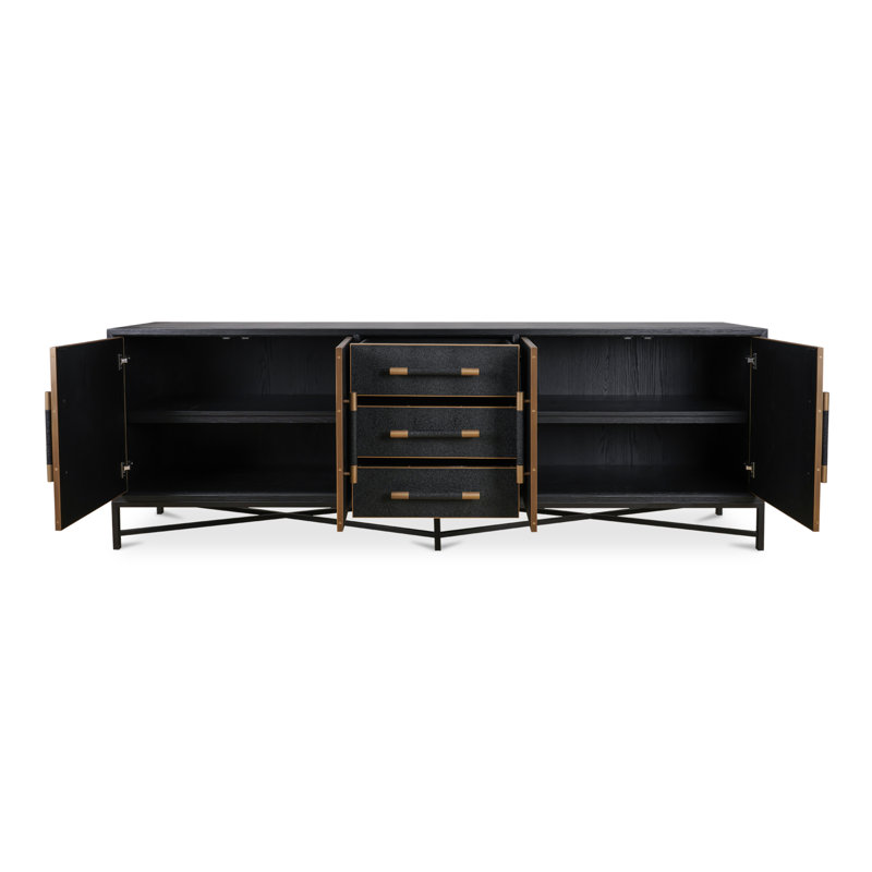 Meera Quebec Sideboard Large, Black